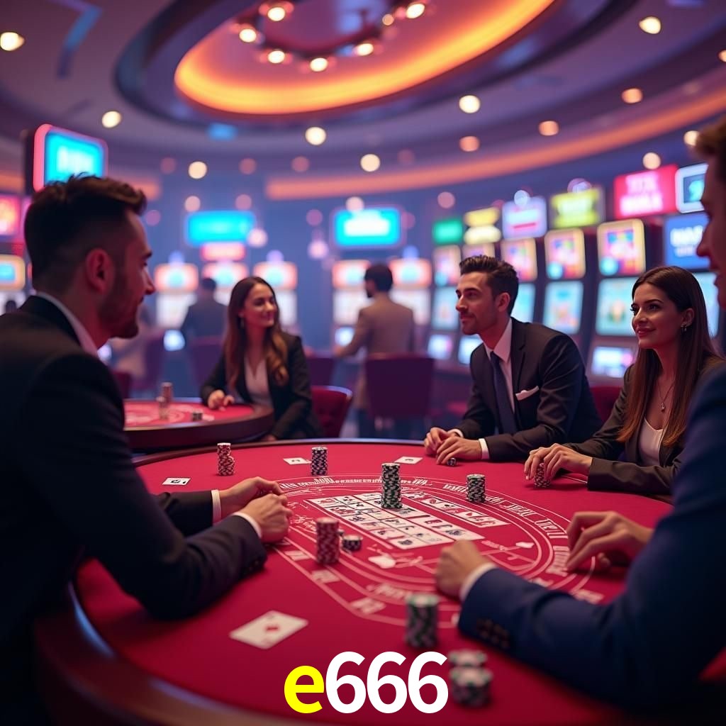 Mesa de Blackjack e666